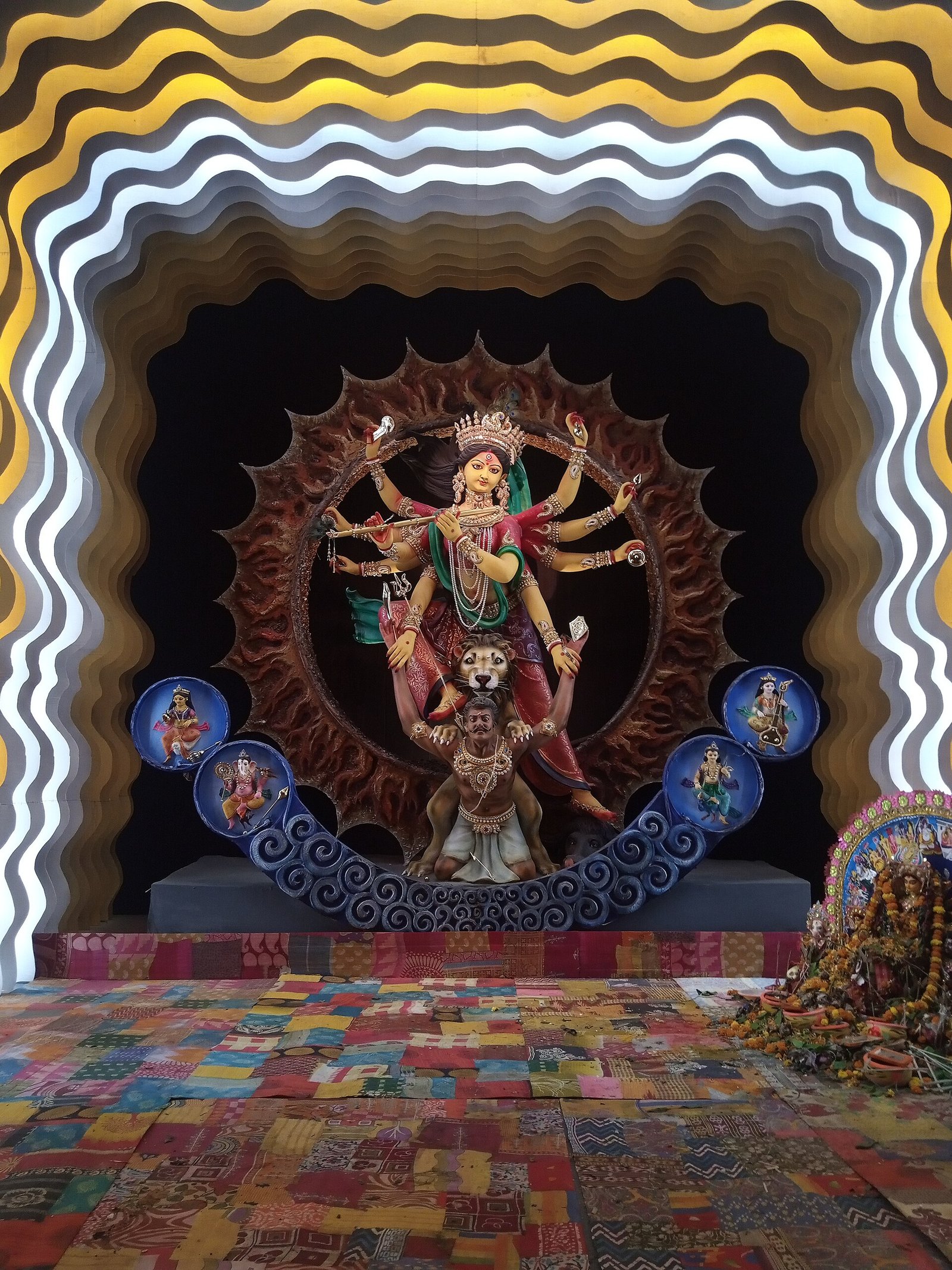 Durga Puja pandal, Kolkata